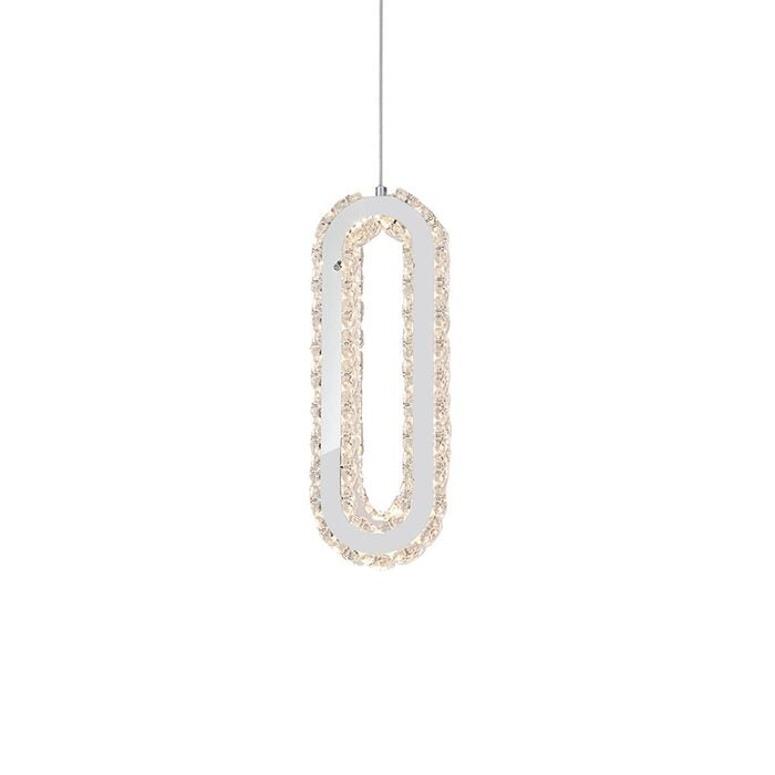 Argon Single Oval Pendant