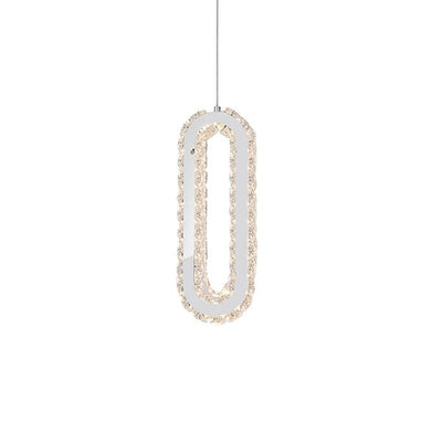 Argon Single Oval Pendant