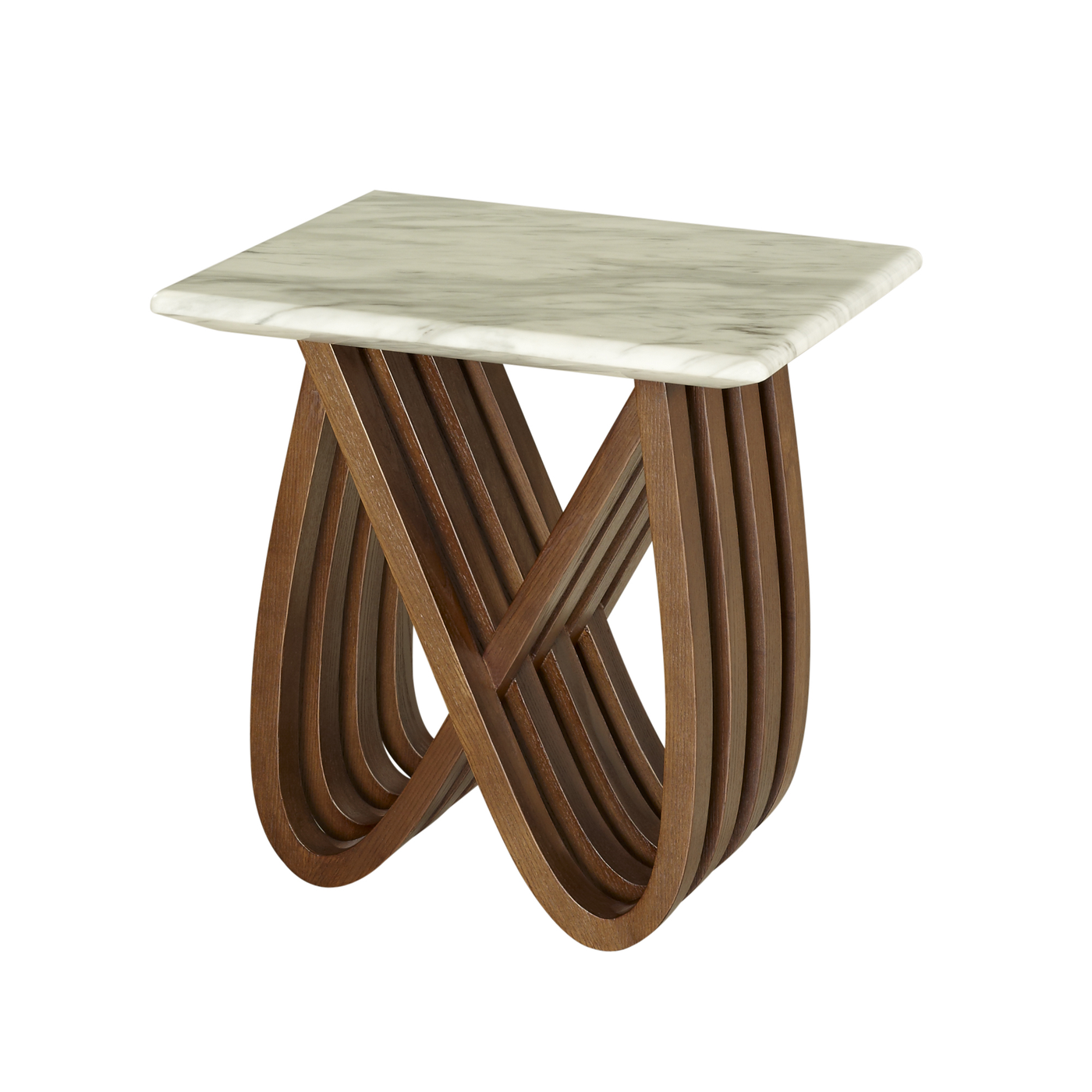 Aspen Marble Top Lamp Table