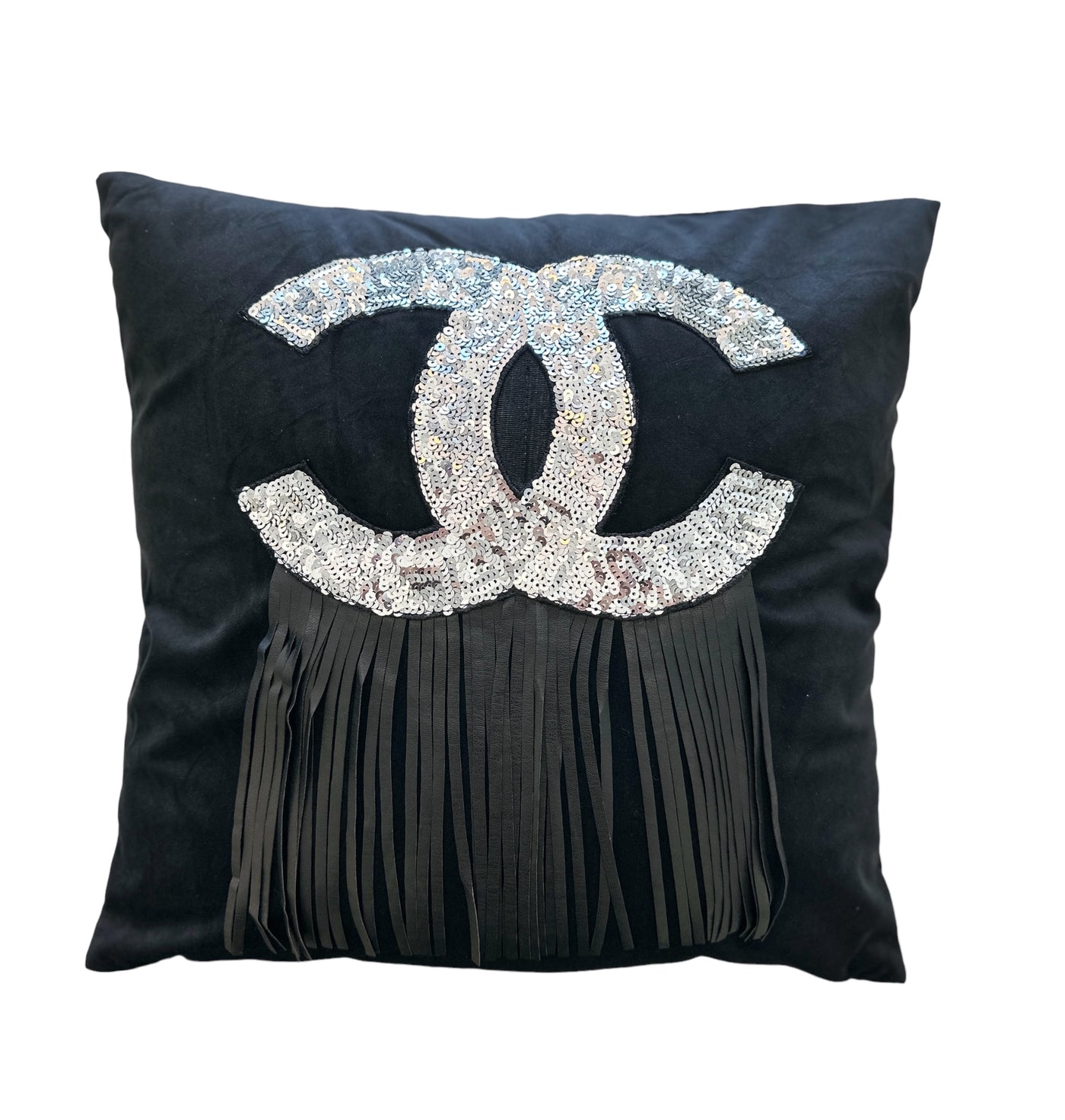 C Logo Frills Cushion (45cm)