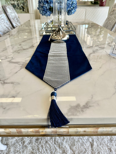 Velvet/ Diamante Table Runner