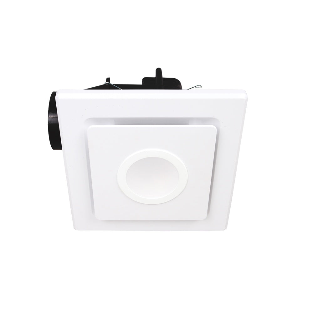 Emeline II Large Square Exhaust Fan With LED Light