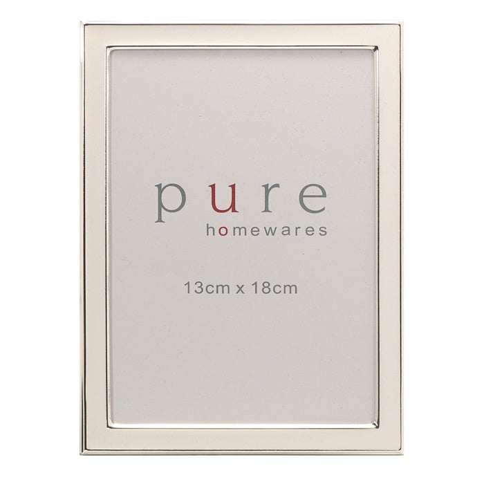 Driver Cream Silver Border Photo Frame 18x13cm Large