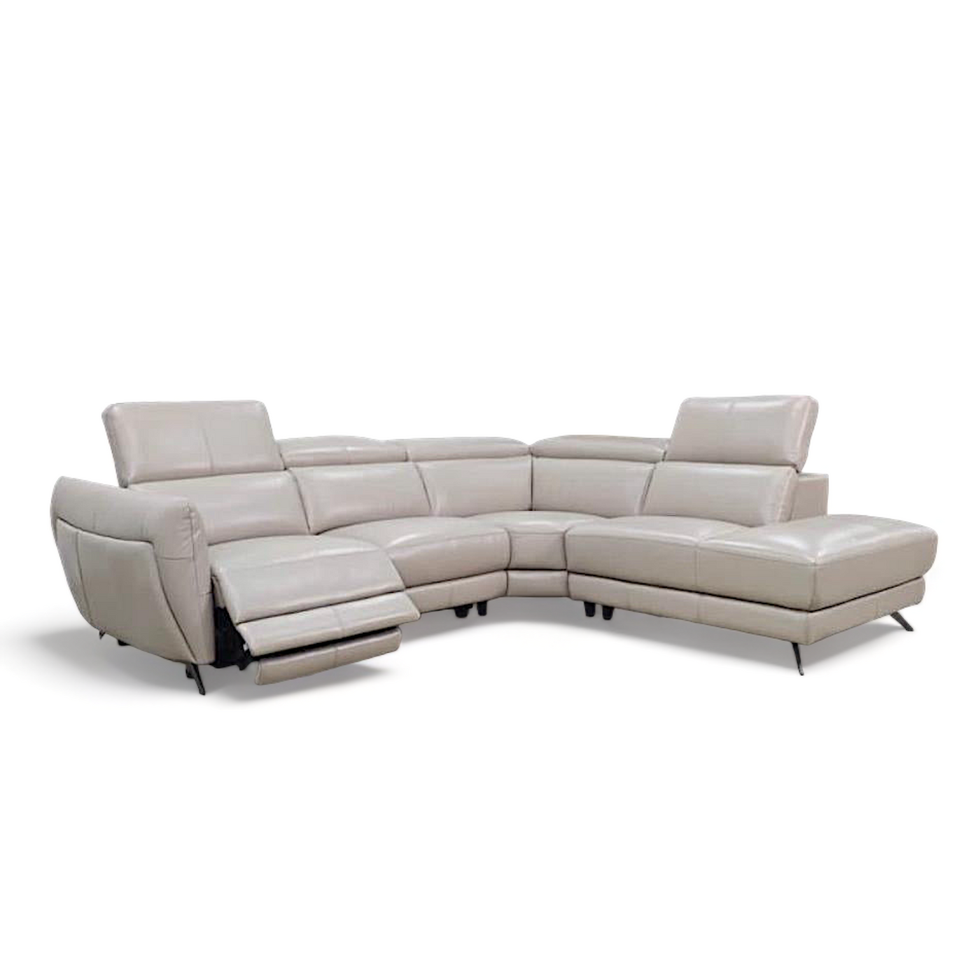 Oliver Full Leather Modular Lounge Suite