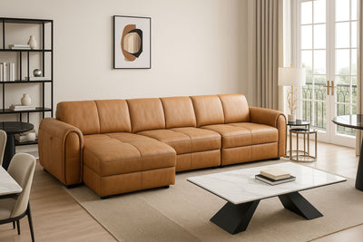 Montgomery Leather Sofa