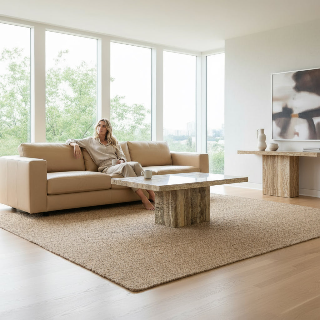 Modro Marble Coffee Table