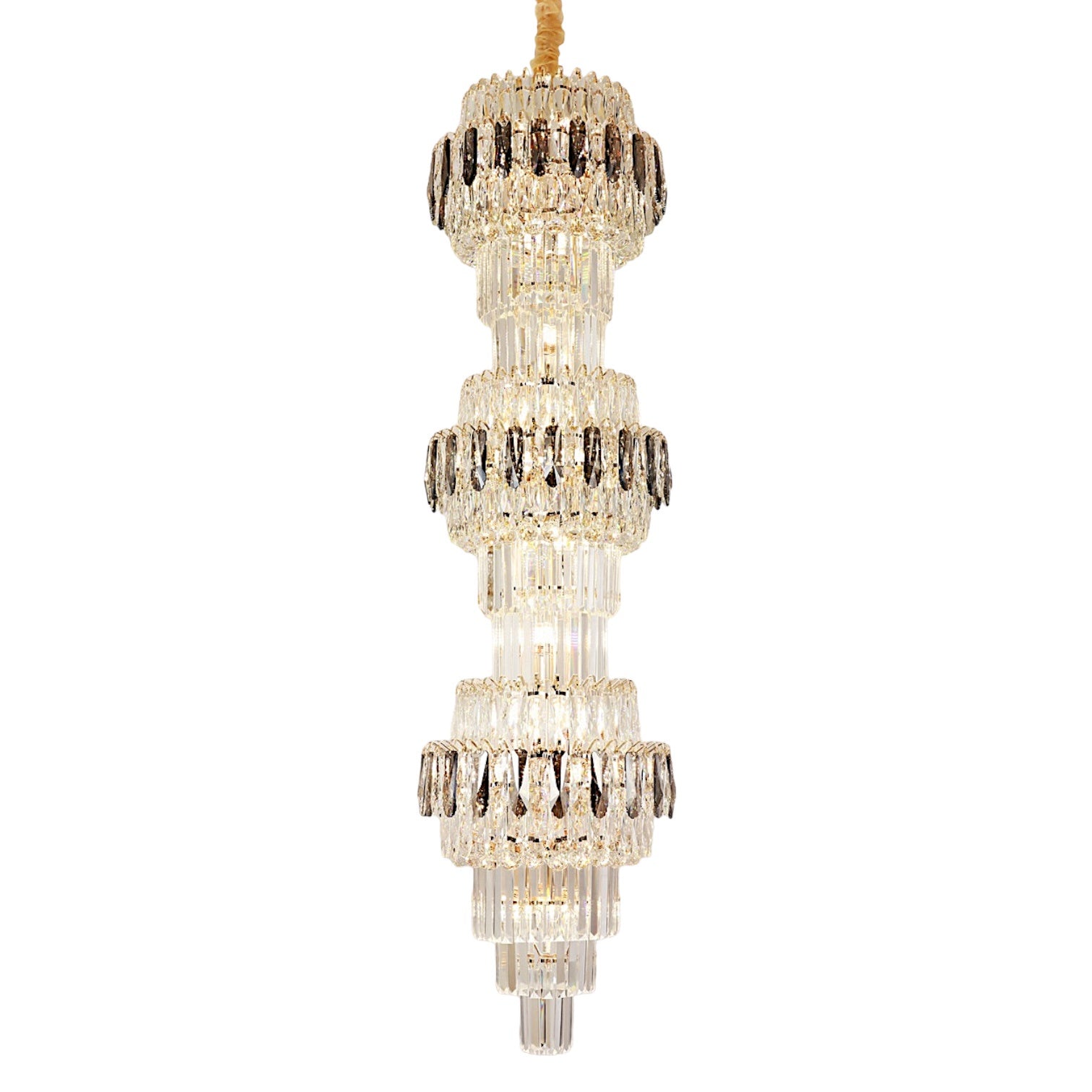 Clara 3 tiered chandelier – Hollywood Interiors