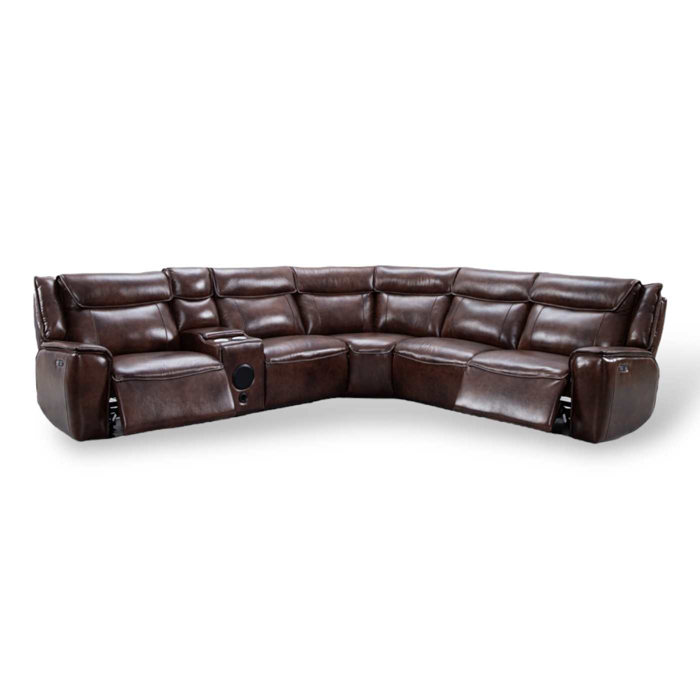Luther Corner Leather Lounge