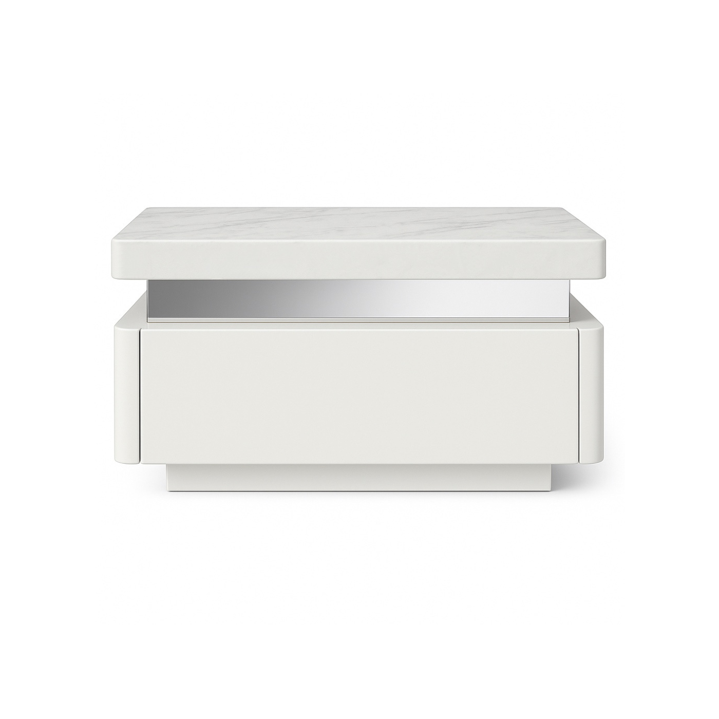 Avanti Side Table (White)