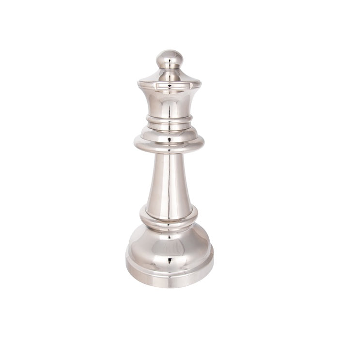 Royale Silver Alloy Chess Piece Queen