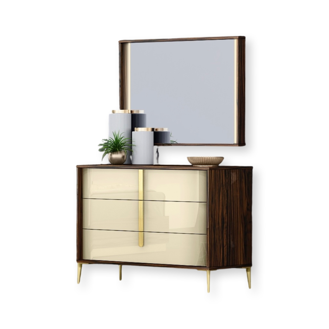 CARRINGTON DRESSING TABLE W/MIRROR