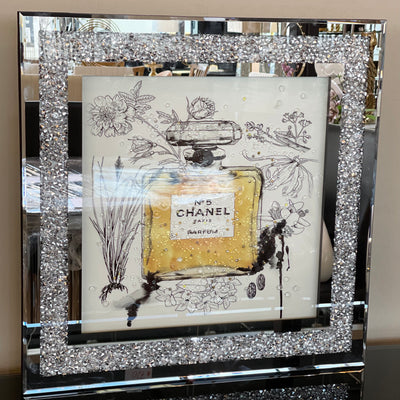 No.5 Perfume Framed Wall Art
