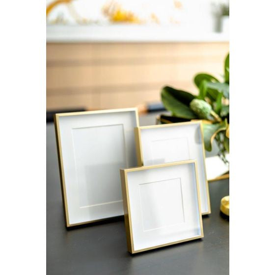 Matt Gold Insert Frame 5X7 – Hollywood Interiors