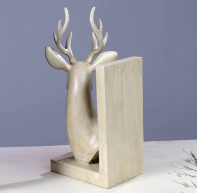 Stag Bookends