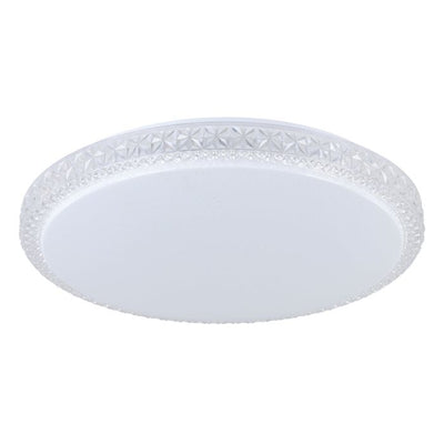 Delilah Oyster 24W LED Tri-col Opal/Crystal Efficiency