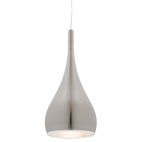 Aero 1lt Pendant Satin Chrome