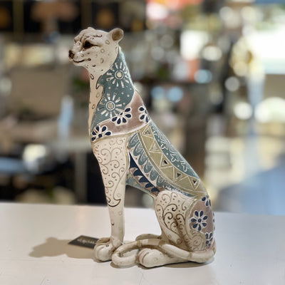 Snow Leopard Statue - Small