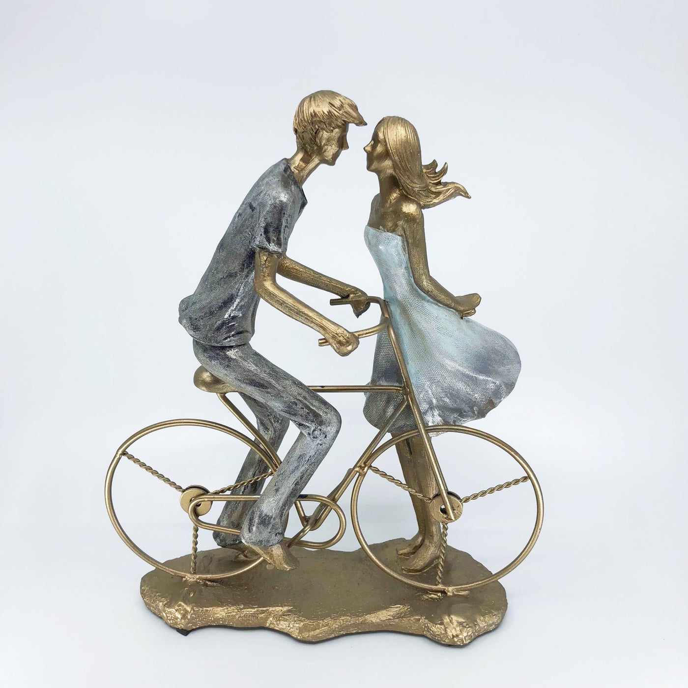 Bicycle Romance Sculpture