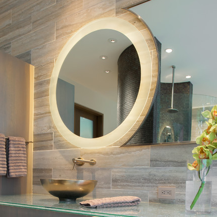 Halo Round LED Vanity Mirror