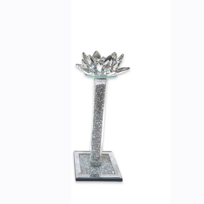 Candle Holder (Grey Lotus)