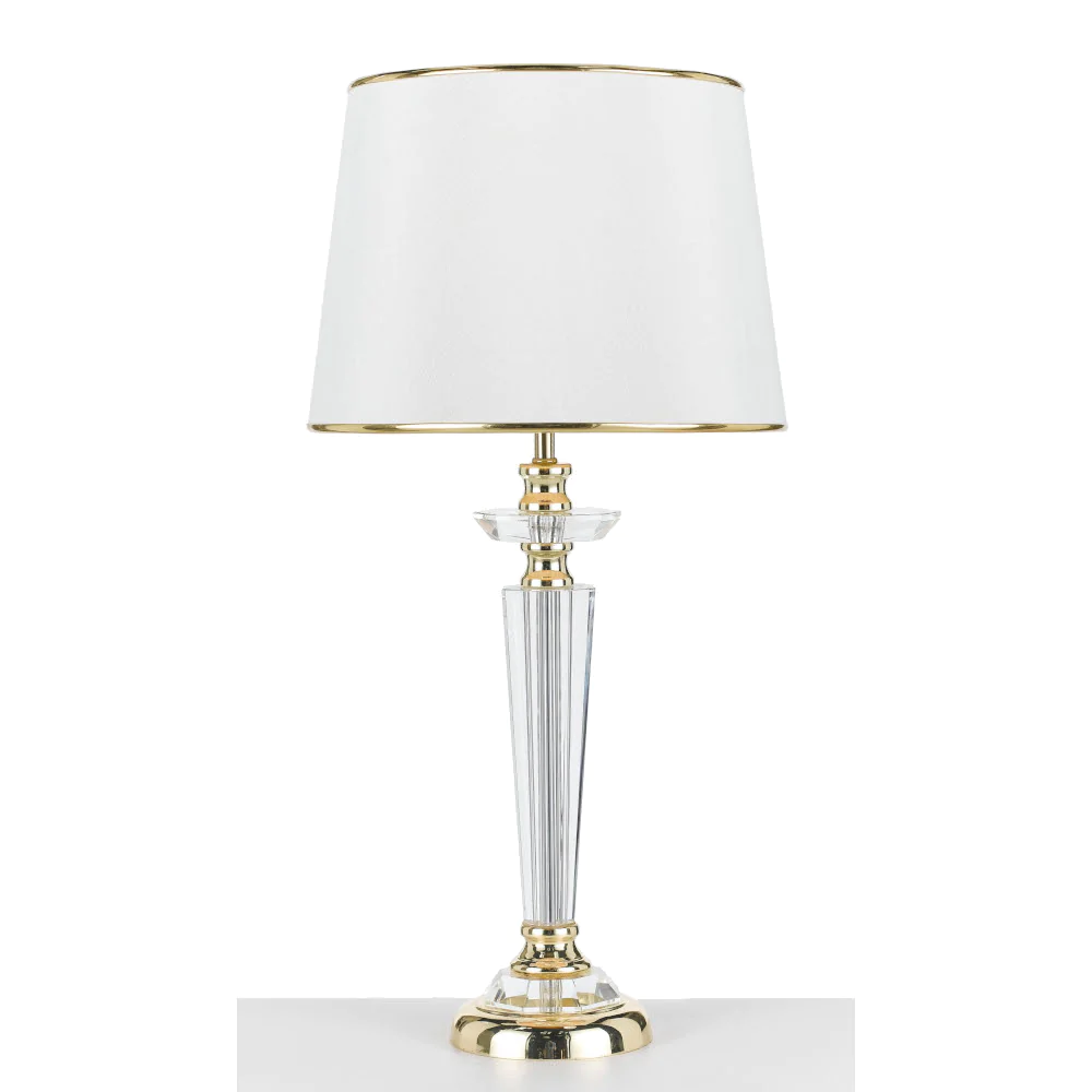 DIANA TABLE LAMP -GOLD/WHITE