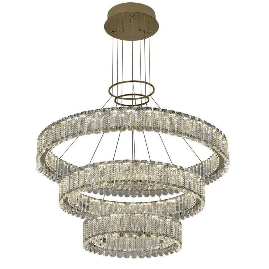 Sebastian LED 3 Tier Round Pendant