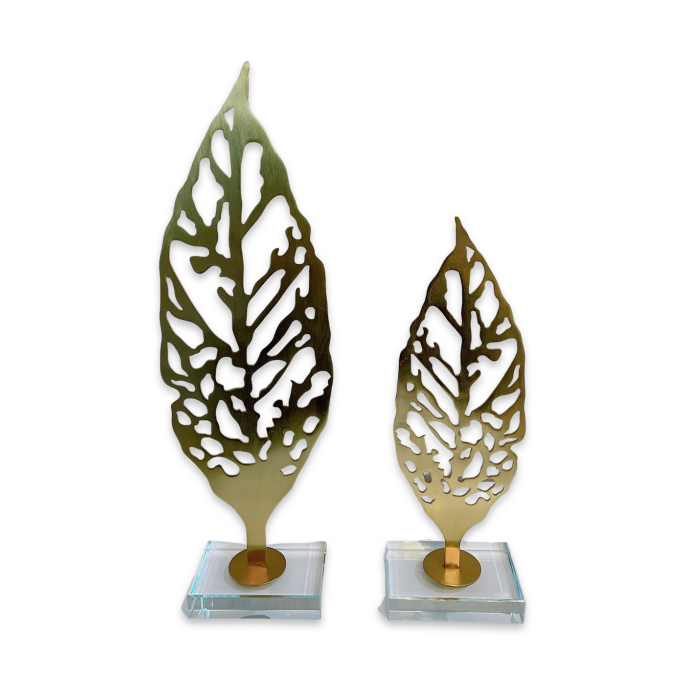 Gold Leaf Sculpture - Set