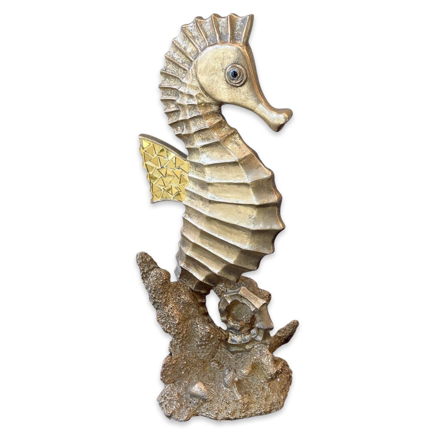 Golden Seahorse - Small