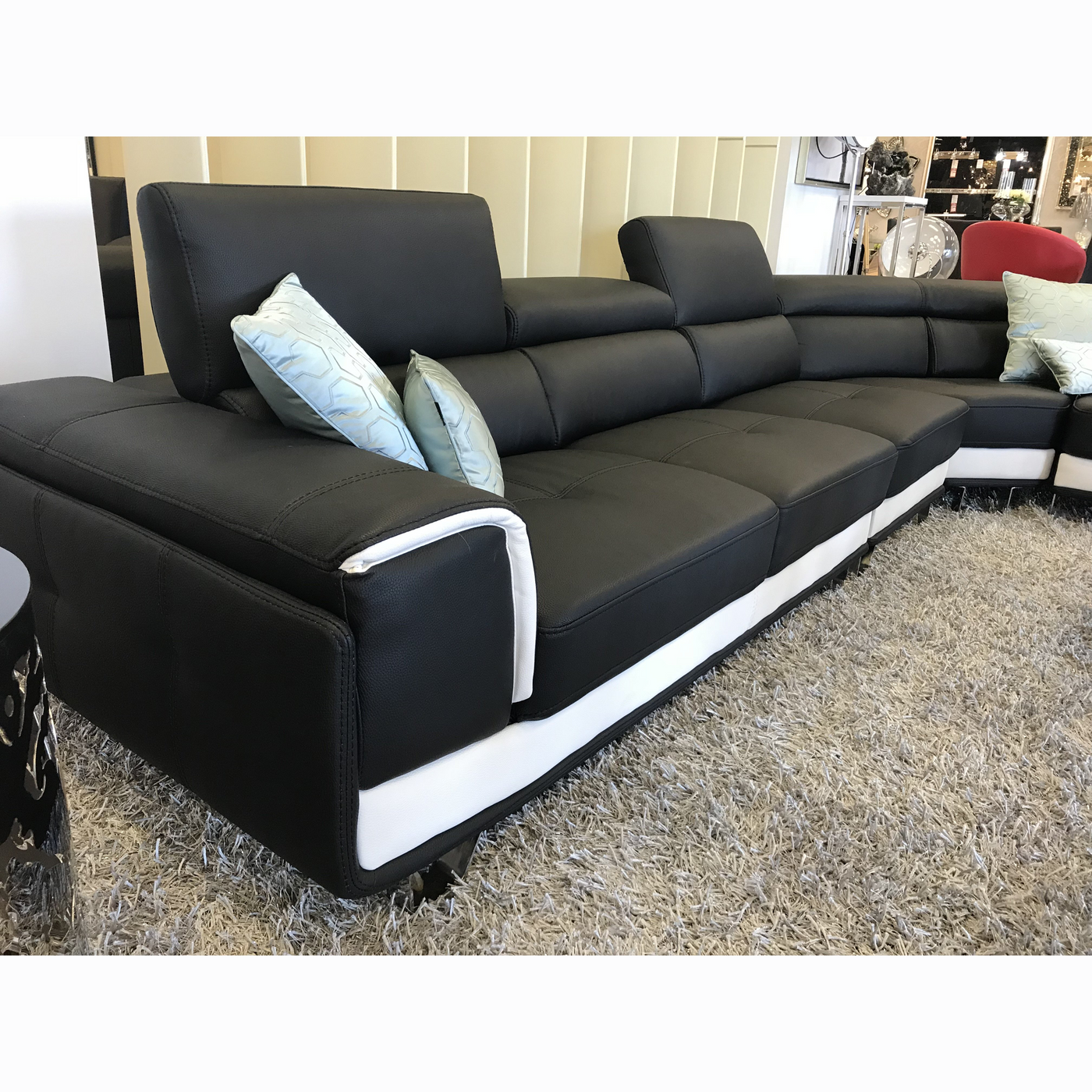 Hedland Leatherette Modular Lounge