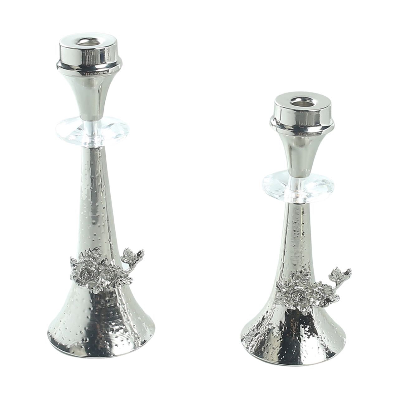 Jolie Candle Holder - Silver (LRG)