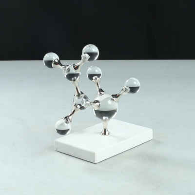 Molecules Crystal Sculpture