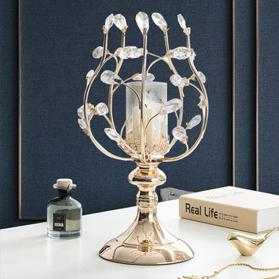 Aviana Crystal Candle Holder (S)