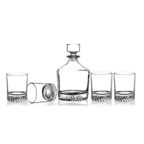 Oxford Whiskey Set With 4 Glasses