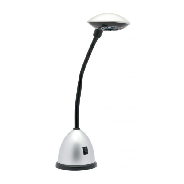 CASSIE 3W LED DESK LAMP - SILVER