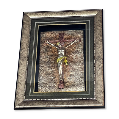 Jesus on Crucifix Wall Art