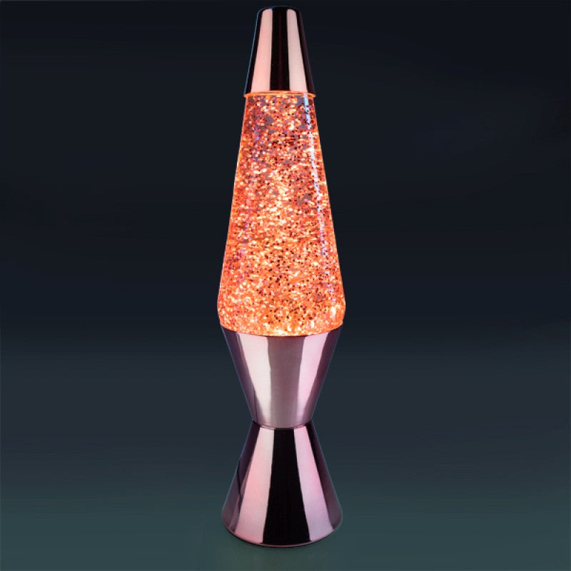 Rose Gold Diamond Glitter Lamp