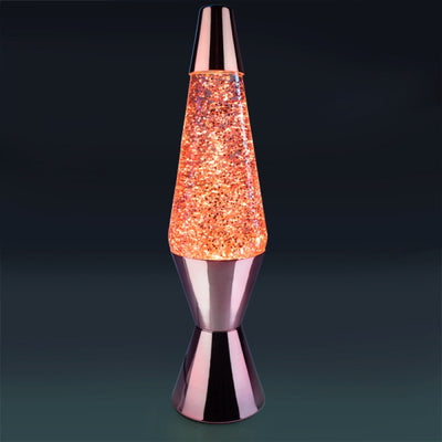 Rose Gold Diamond Glitter Lamp