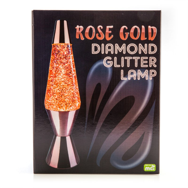 Rose Gold Diamond Glitter Lamp