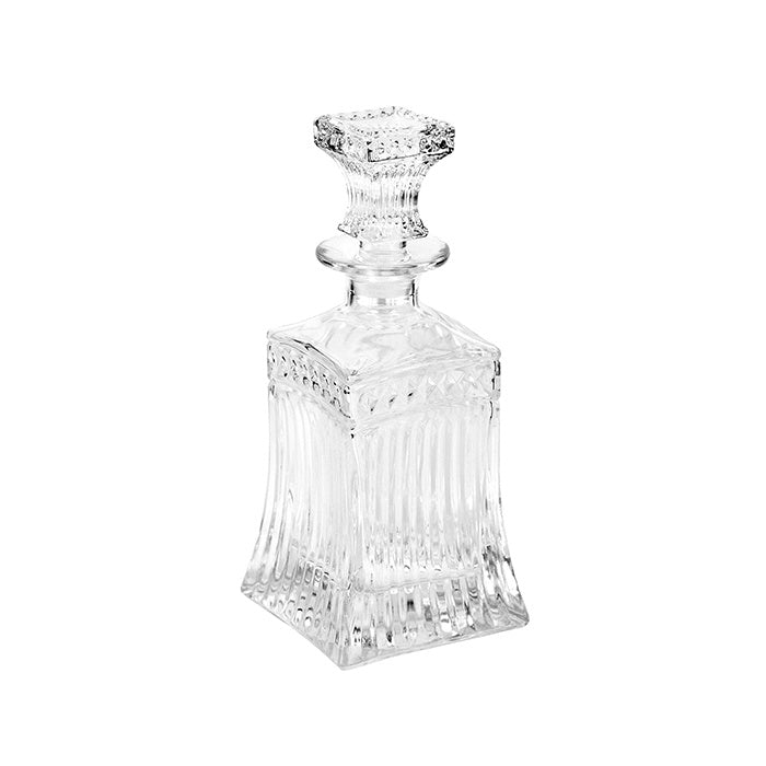 JERVIS SQUARE FLUTED DECANTER