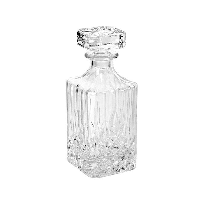 JERVIS SQUARE ETCHED DECANTER