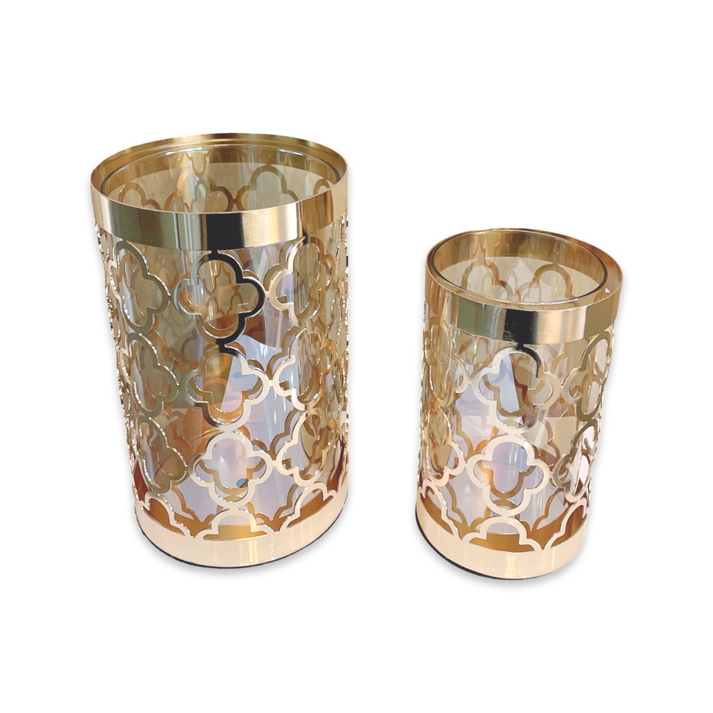 Loren Gold Vase Set