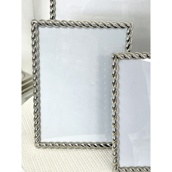 Nickel Plait Photo Frame 4x6