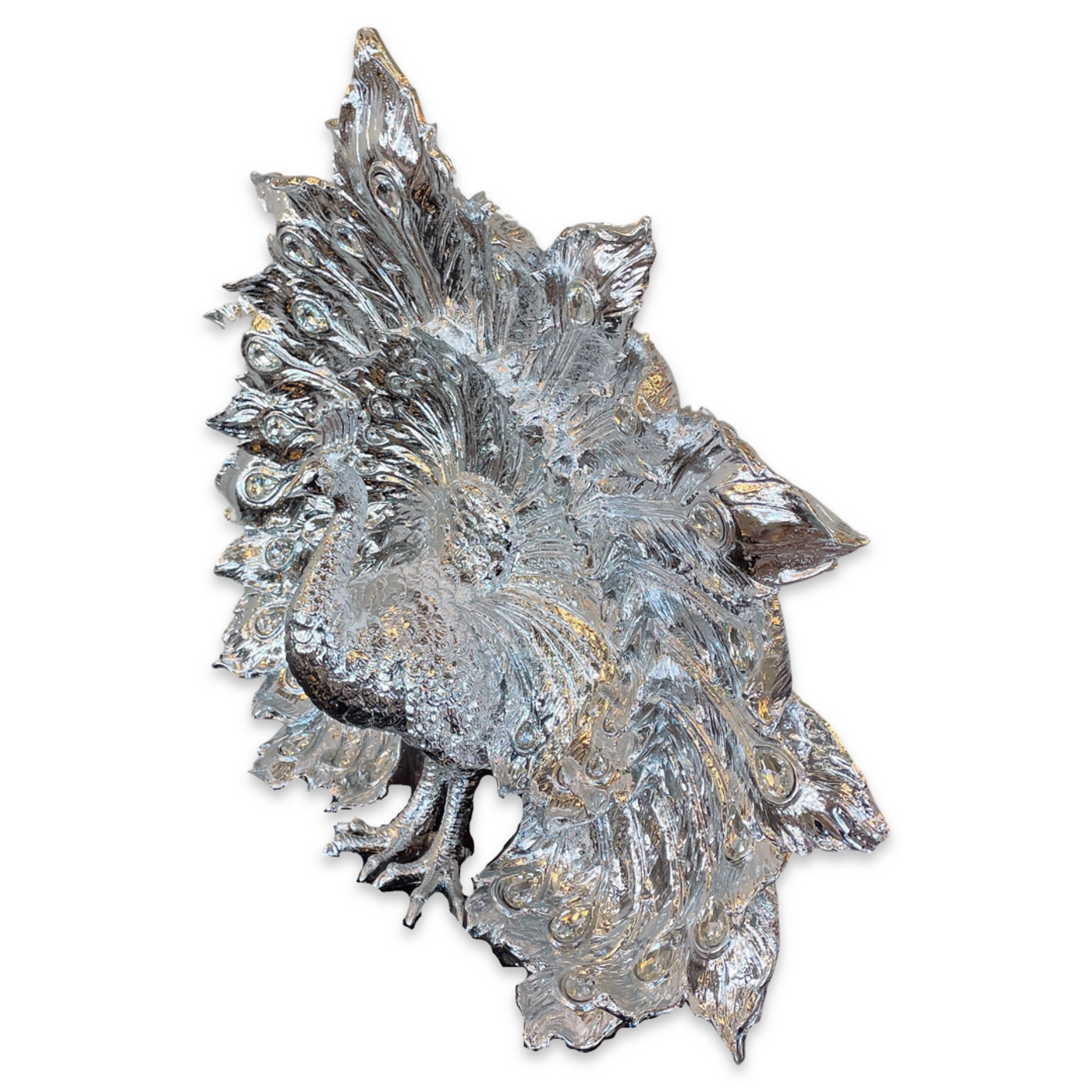 Peacock Sculpture - LRG