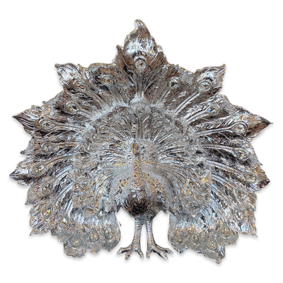 Peacock Sculpture - LRG