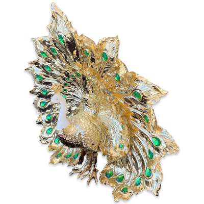 Peacock Sculpture - LRG