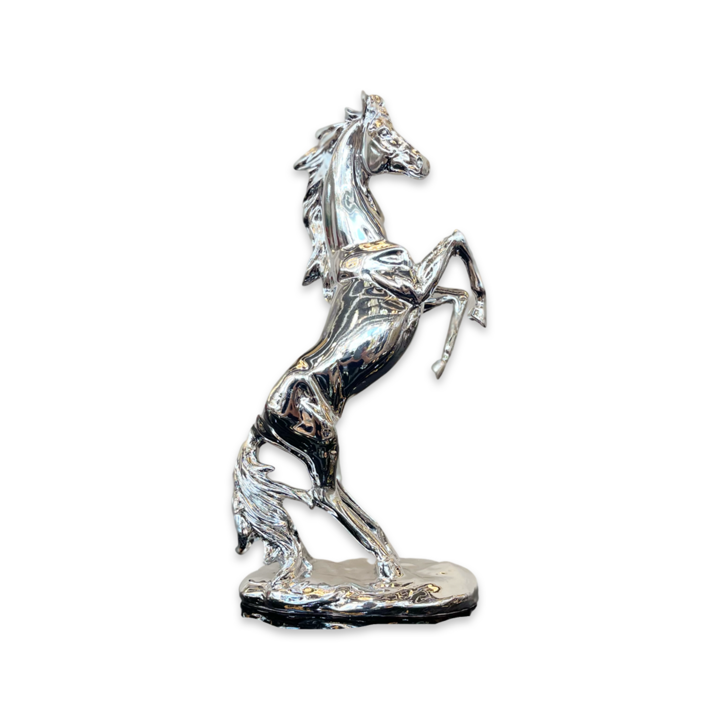 Silver Stallion Standing