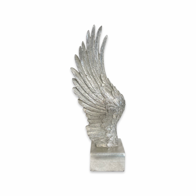 Silver Wing  Sculpture (Right)