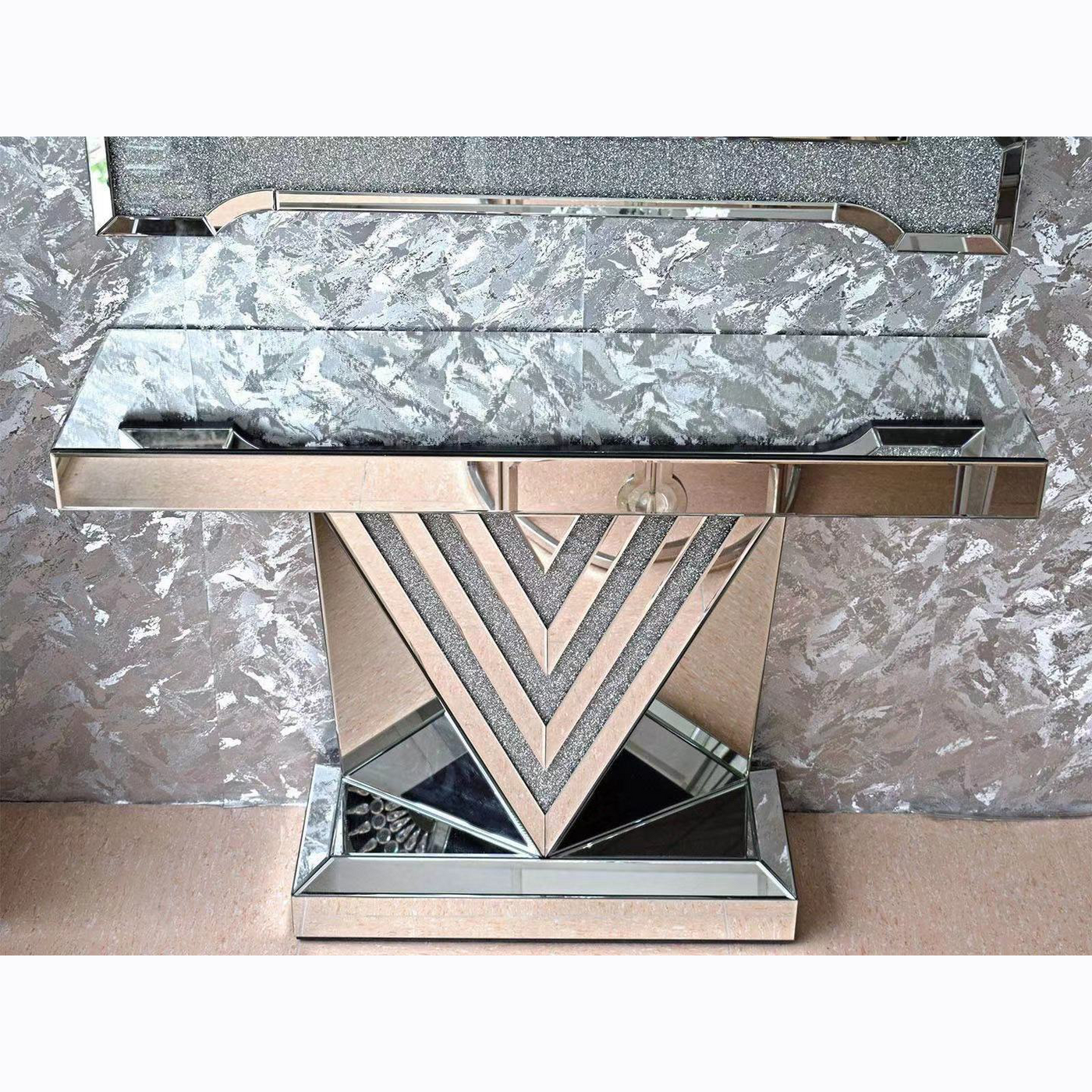 Valerie Mirrored Console