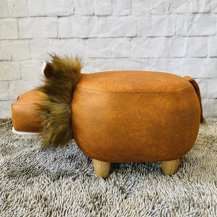 Lion Footstool (Ottoman)