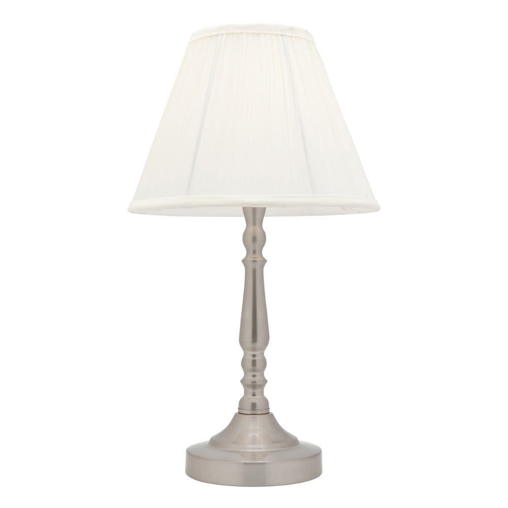 MOLLY TOUCH TABLE LAMP (Brushed Chrome)